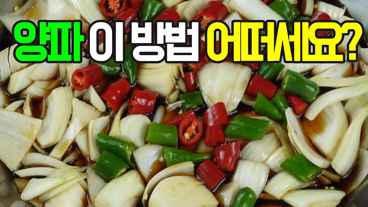 양파장아찌, 이 방법 어떠세요? 이제 이렇게 요리해 보세요✔️ 후회 없을 맛! #밑반찬 #간편 요리 # 요리 방법 # 레시피 #양파장아찌